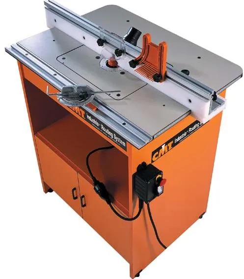 CMT router table with cabinet