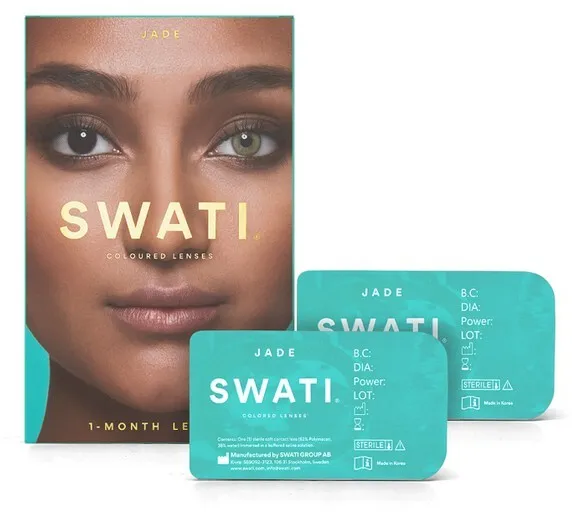 SWATI - Coloured Contact Lenses 1 Month Jade