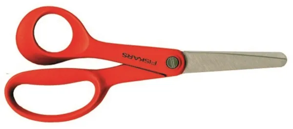 Fiskars children's scissors for left-handed, red, 13.5 cm