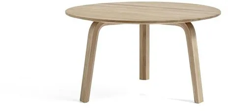 HAY Bella Coffee Table Ø60 x H32 Lacquered Oak