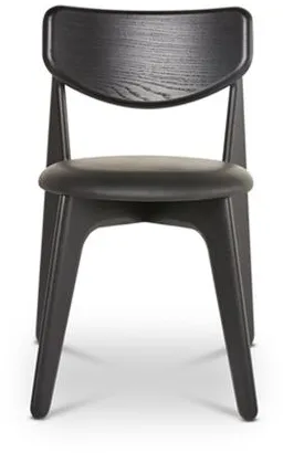 Tom Dixon Slab Dining Chair Upholstered Set of 2 Black