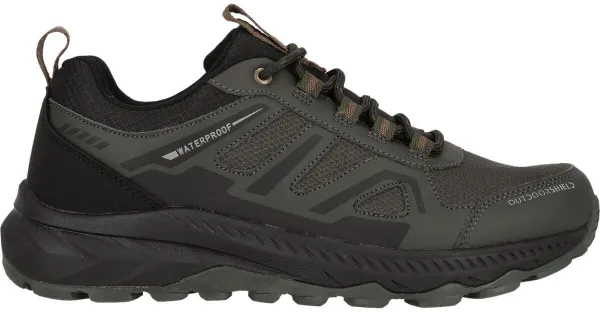 Whistler Qisou Waterproof Hiking Shoes Men, black ink